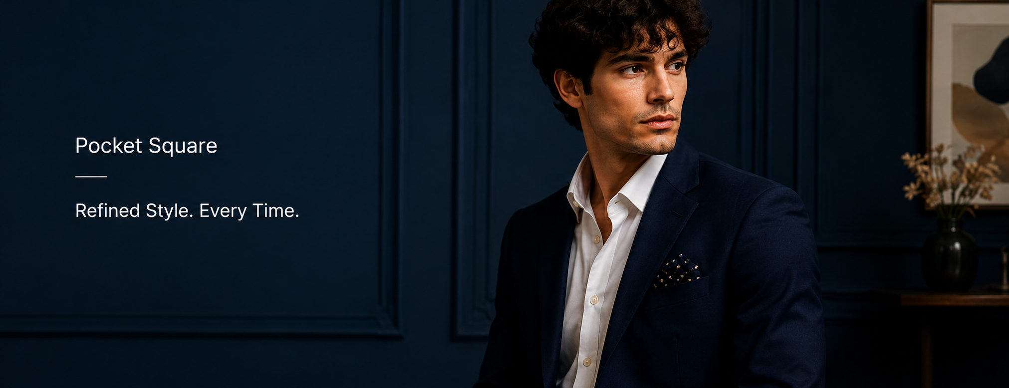 Polka Dot Pocket Square