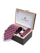 ROSE PINK TIE SET