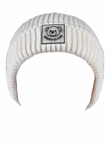 Cazzano Men Cream Woollen Cap | Warm Winter Beanie for Cold Weather