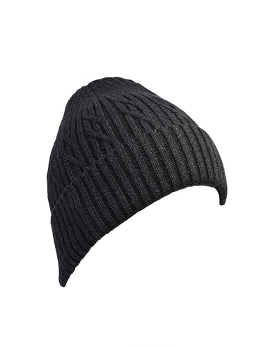 Cazzano Men Dark Grey Premium Woollen Beanie for Winter