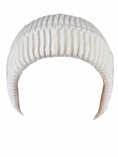 Cazzano Men Cream Woollen Cap | Warm Winter Beanie for Cold Weather