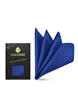 ROYAL BLUE POCKET SQUARE