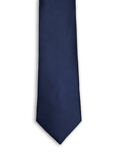 Men Neck Solid Microfiber Tie – Elegant Formal Wear