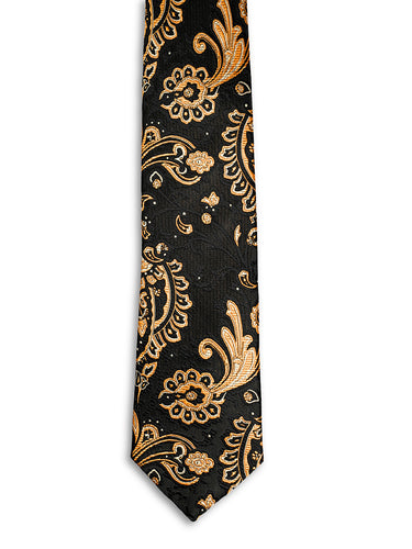 Men Neck skinny Floral Tie