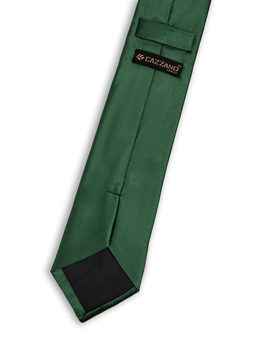 GREEN SOLID NECKTIE