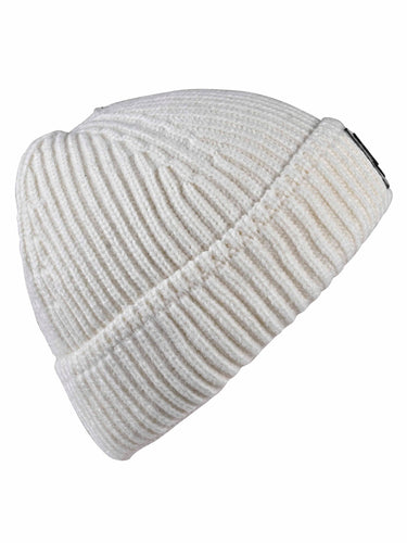 Cazzano Men Cream Woollen Cap | Warm Winter Beanie for Cold Weather