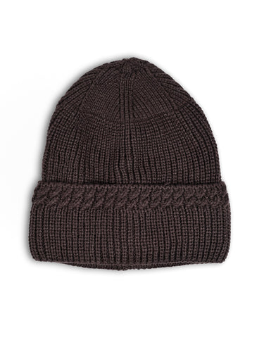 Men Brown Woollen Cap | Cazzano Elegant Winter Headwear for Work