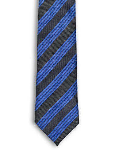 Microfiber Striped Neck Tie – Classic Men Formal