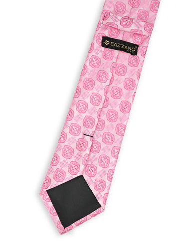 PINK CHECKED NECKTIE