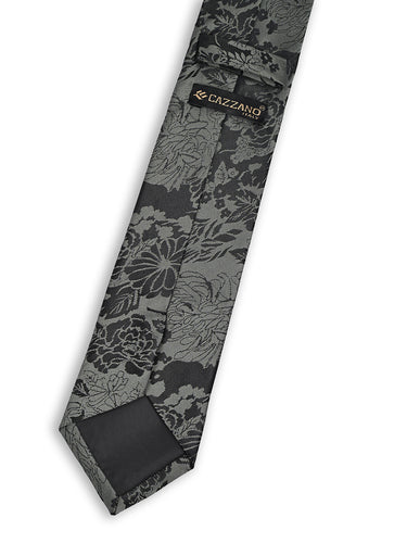 Men Neck Floral Skinny tie