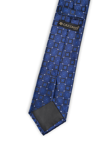 BLUE CHECKED NECKTIE