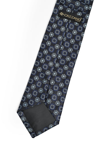 NAVY BLUE POLKA DOT NECKTIE