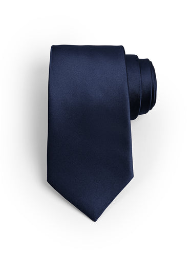 Men Neck Solid Microfiber Tie – Elegant Formal Wear