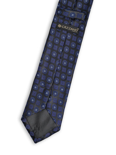 Men Neck Checked Skinny Tie