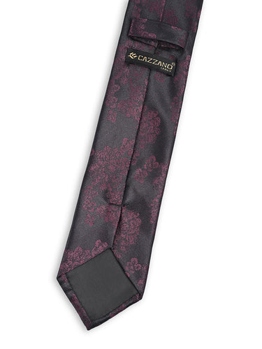 Men Neck Floral Skinny Tie