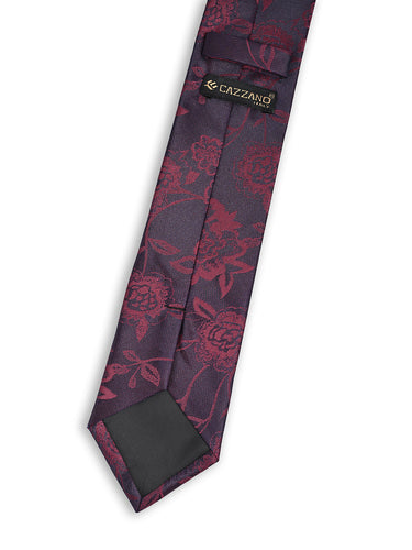 Men's Floral Skinny Tie