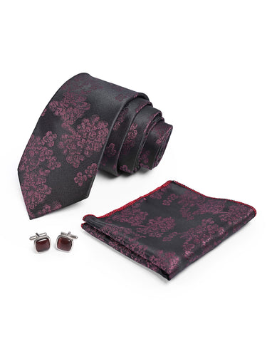 Cazzano Signature 3-Piece Men Tie Set | Premium Box Packaging