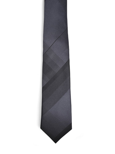BLACK TIE WITH POCKET SQUARE