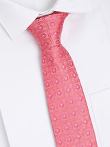 BLUSH PINK MOSAIC NECKTIE