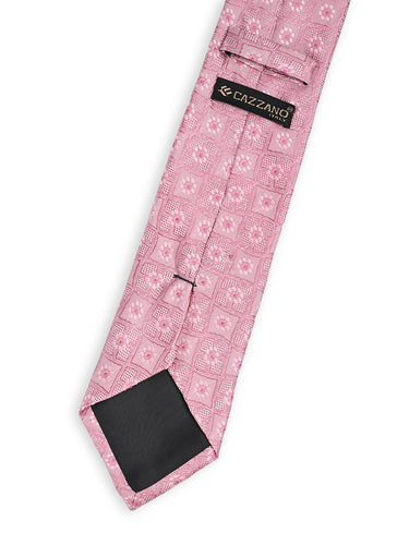 BLUSH PINK MOSAIC NECKTIE