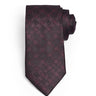 BURGUNDY MOTIF NECKTIE