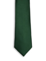 CLASSIC FOREST GREEN SOLID TIE