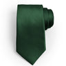 CLASSIC FOREST GREEN SOLID TIE