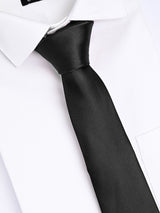 CLASSIC JET BLACK SOLID TIE