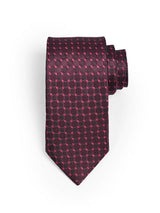 CRIMSON NOIR MEDALLION NECKTIE