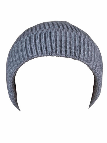 Cazzano Men Grey Premium Woollen Beanie Cap for Winter