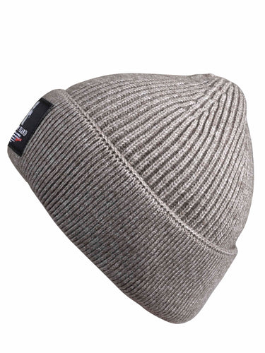 Cazzano Men Cream Premium Woollen Beanie Cap for Winter