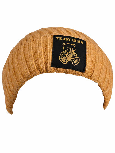 Cazzano Men Daily Wear Mustard Woollen Cap | Durable Winter Beanie Hat