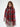 WOMENS RED CHECKED STOLE