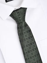 FOREST GREEN MOSAIC NECKTIE