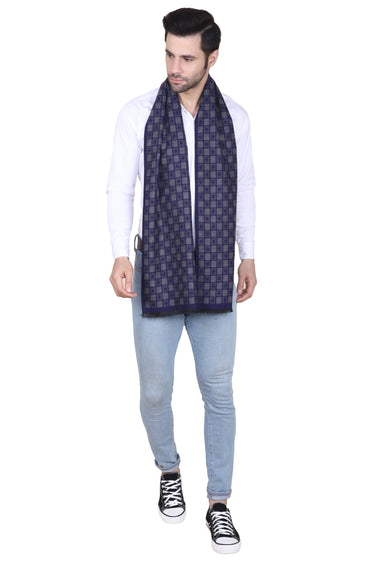Cazzano Checked Woolen Muffler – Quiet Luxury Winter Collection