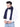 CHECKED BLUE MUFFLER