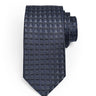NAVY HERITAGE GRID NECKTIE