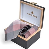 PASTEL TIE WITH POCKET SQUARE