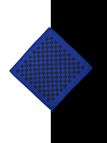 Cazzano  Checked Wrinkle-Resistant Microfiber Pocket Square – Durable Suit Accessory