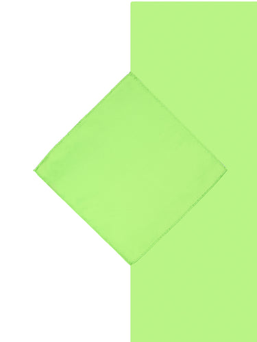 LIGHT GREEN SOLID POCKET SQUARE