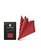 MAROON POLKA POCKET SQUARE
