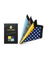 MULTICOLOR PATCHWORK POCKET SQUARE