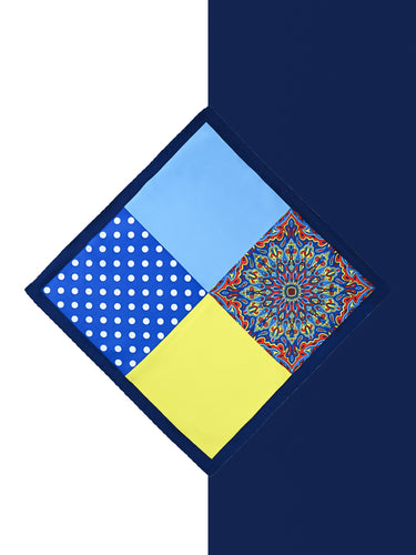 MULTI COLOR POCKET SQUARE