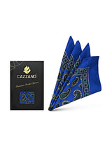 ROYAL BLUE POCKET SQUARE