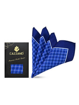 ROYAL BLUE POCKET SQUARE