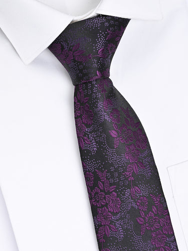 PURPLE IMPERIAL PLUM NECKTIE