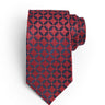 REGAL CRIMSON LATTICE NECKTIE