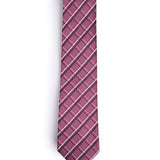 CHECKERED TIE WITH POCKET SQUARE