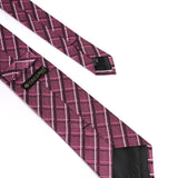CHECKERED TIE WITH POCKET SQUARE