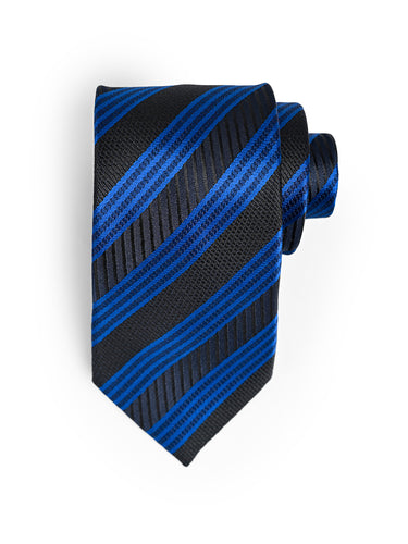 ROYAL BLUE DIAGONAL NECKTIE